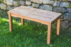 Rectangular Solid Teak 90cm Patio Table