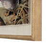 Duck On Linen In Beaded Frame - Heritage Gardens UK Online Garden Centre