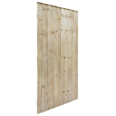 Featheredge Square Top Wooden Gate