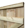 Featheredge Square Top Wooden Gate - view 7