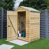 Garden Lover 4 x 3 Overlap Shed - Heritage Gardens UK Online Garden Centre