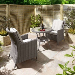 Heritage Luxury Wicker Bistro Set