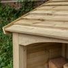 Heritage Premium T&G Tall Double Log Store - Heritage Gardens UK Online Garden Centre