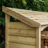 Heritage Premium T&G Tall Double Log Store - Heritage Gardens UK Online Garden Centre