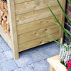 Heritage Premium T&G Tall Single Log Store - Heritage Gardens UK Online Garden Centre