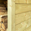 Heritage Premium T&G Tall Single Log Store - Heritage Gardens UK Online Garden Centre