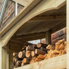 Heritage Premium T&G Tall Single Log Store - Heritage Gardens UK Online Garden Centre
