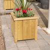 Heritage Square Wooden Planter - Pack of Two - Heritage Gardens UK Online Garden Centre