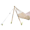 Madera Wooden Post Hammock Stand - Heritage Gardens UK Online Garden Centre