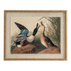 Mallards On Linen In Beaded Frame - Heritage Gardens UK Online Garden Centre