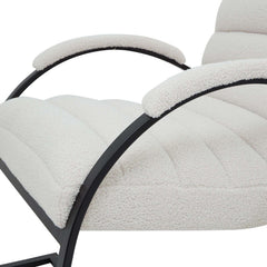 Malmö Boucle Ribbed Ark Chair