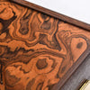 Manopoulos Californian Walnut Burl Luxury Backgammon Set - Heritage Gardens UK Online Garden Centre