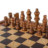 Manopoulos Classic 2 in 1 Chess/Backgammon Games Set in Walnut - Small - Heritage Gardens UK Online Garden Centre