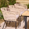 Oslo 6 Seat Dining Set - 210cm Table - Heritage Gardens UK Online Garden Centre