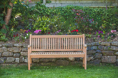 Solid Teak  Garden Bench