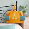 Monogrammed Organic Yoga Tote Bag