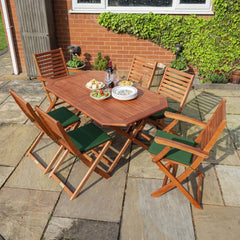 Rowlinson Plumley  Dining Set - Green