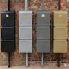 Wall Mounted 100L Rainwater Storage Tank - Black