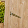 Rowlinson 4x4 Shiplap Apex Shed Single Door - Heritage Gardens UK Online Garden Centre