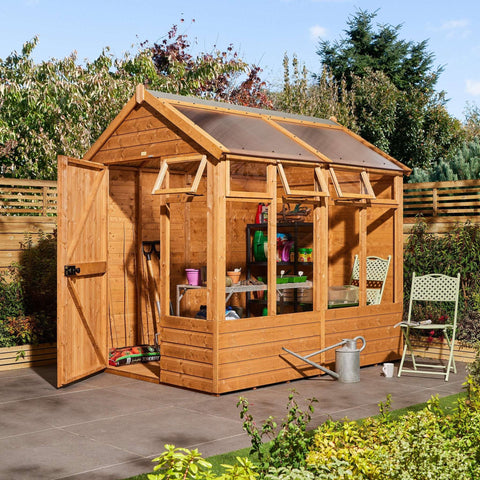 Rowlinson 8x6 Growhouse - Heritage Gardens UK Online Garden Centre