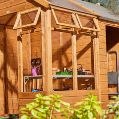 Rowlinson 8x6 Growhouse With Store