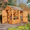 Rowlinson 8x6 Growhouse With Store - Heritage Gardens UK Online Garden Centre