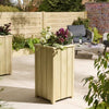 Signature Heritage Tall Square Planter
