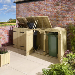 Signature Heritage T&G Quadruple Bin Store