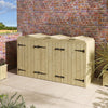 Signature Heritage T&G Triple Bin Store
