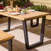 Stockholm 4 Seat Dining Set - Heritage Gardens UK Online Garden Centre