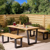 Stockholm 4 Seat Dining Set - Heritage Gardens UK Online Garden Centre