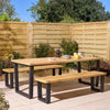 Stockholm 6 Seat Dining Set