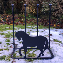 2 Pair Boot Rack - Horse