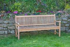 Solid Teak  Garden Bench