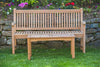 Solid Teak Eleanor Bench and Patio Table Set