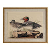 Teals On Linen In Beaded Frame - Heritage Gardens UK Online Garden Centre