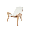 Hans Wegner CH07 Shell Chair, Black & Walnut