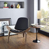 Hans Wegner CH07 Shell Chair, Black & Walnut