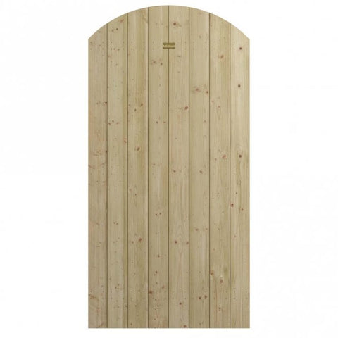 Tongue & Groove Arch Top Wooden Gate