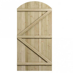 Tongue & Groove Arch Top Wooden Gate