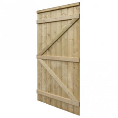 Tongue & Groove Square Top Wooden Gate