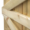 Tongue & Groove Square Top Wooden Gate - view 6