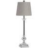 Torino Chrome Table Lamp - Heritage Gardens UK Online Garden Centre