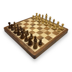Classic Stallion Folding Chess Set - 2 sizes