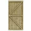 Vertical Board Gate 6' x 3' Pressure Treated - alternate view