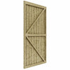 Vertical Board Gate 6' x 3' Pressure Treated - view 4