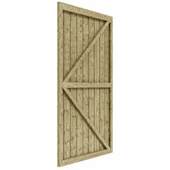 Vertical Board Gate 6' x 3' Pressure Treated