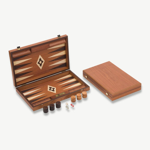 Walnut Backgammon Set - Heritage Gardens UK Online Garden Centre