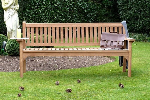 Westminster Teak Bench 4 Seater 1.8M - Heritage Gardens UK Online Garden Centre