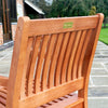 Willington Six Seater Rectangular Hardwood Furniture Set - Heritage Gardens UK Online Garden Centre